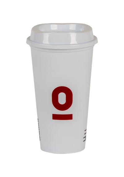 Tekrar Kullanılabilir Beyaz Bardak 450 Ml No:113 Beyaz