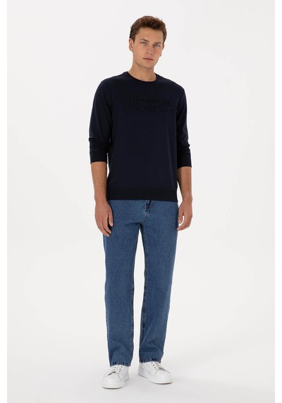 U.s. Polo Assn. Jellysk025 Lacivert Erkek Sweatshirt 2226878 Lacivert