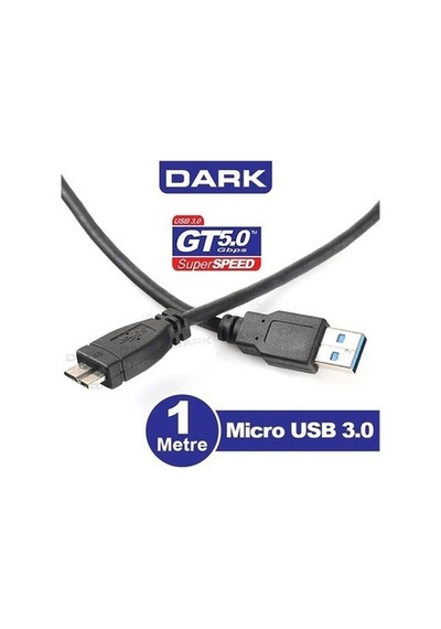 Dark 1Mt Usb 3.0 - Micro B Taşınabilir Disk Kablosu