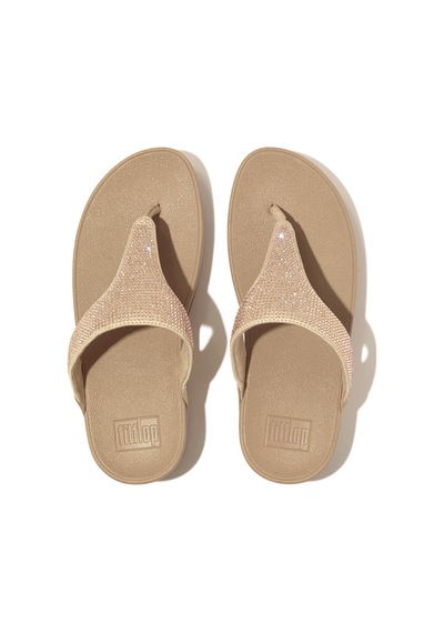Roncato A94 Latte Beige Terlik Kadın Diğer Ec5-090 /a94 Fitflop Lulu Crystal Toe-post Bej