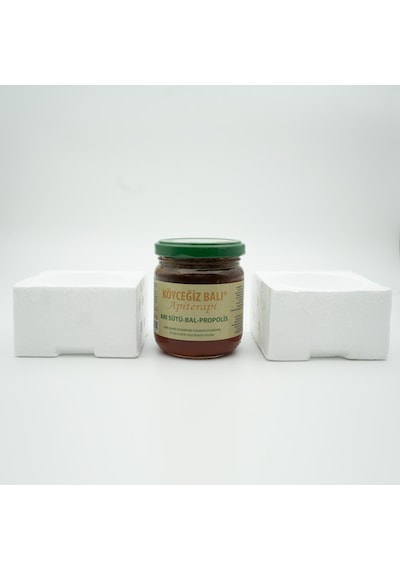 Köyceğiz Balı Arı Sütü Bal Propolis Karışımı Cam Kavanoz 250 G