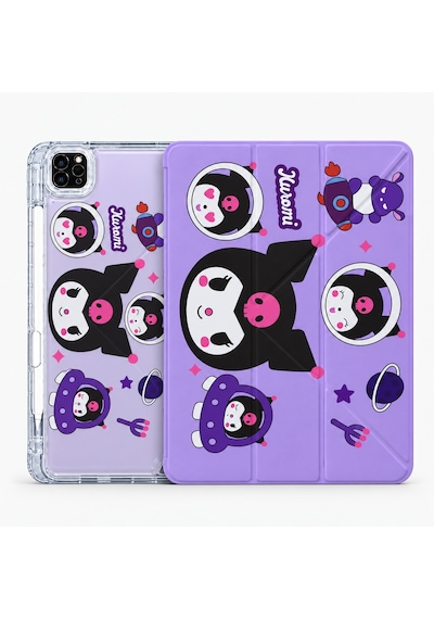 Huawei Matepad 11.5s / Air /11.5 Inç / Papermate 2023 2025 Uyumlu Desenli Mars Kalem Bölmeli Kılıf Kapaklı Kılıf