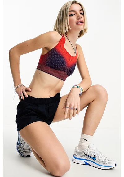 Nike Training Sports Bra Kadın Spor Büstiyer Bra Kırmızı