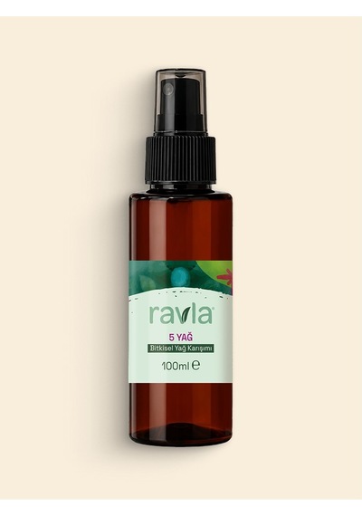 Ravla 5 Yağ Bitkisel Yağ Karışımı - 100ml 100 ML