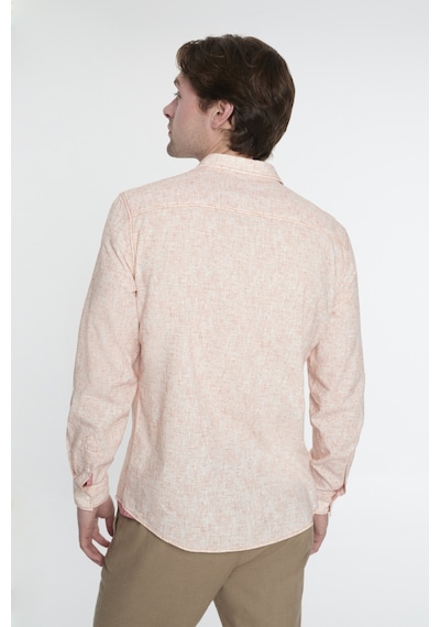 Regular Fit Erkek Gömlek U.kol Pembe