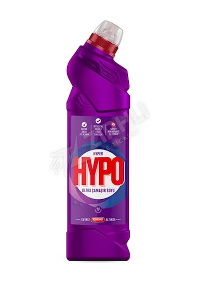 5 Adet Koruma Hypo Ultra Çamaşır Suyu Lavanta 750 Ml Diğer
