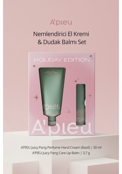Missha Apieu Juicy-Pang Perfume Hand Cream&Lip Balm Set