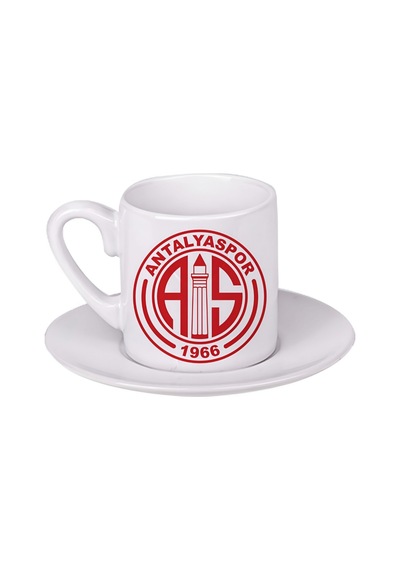 Antalyaspor Türk Kahvesi Fincanı Beyaz