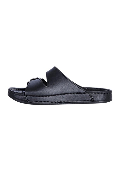 Apella 485-15 Pump Siyah Kadın Düz Terlik