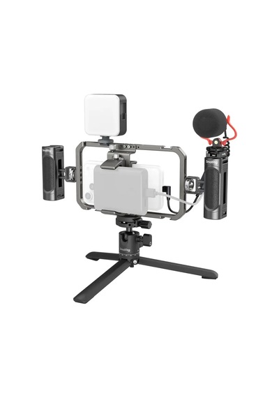 Smallrig 3384d Hepsi Bir Arada Video Kiti Ses Ve Aydınlatma Sistemiyle Akıllı Telefon Kullanıcıları İçin