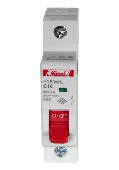 Himel 1x16A 4.5kA C Eğrisi Otomatik Sigorta