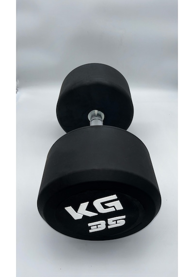 Alin Sport 35 Kg Kauçuk Kaplı Profesyonel Olimpik Dumbbell Dambıl