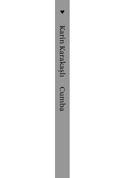 Cumba - Karın Karakaşlı -  Can Yayınları