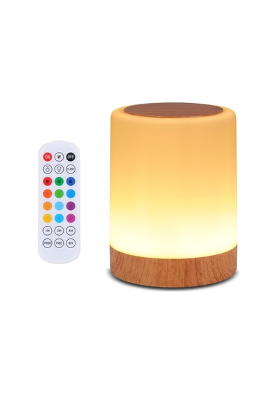 Dokunmatik Başucu Masa Lambası, 13 Rgb Renk Ve 5 Parlaklık, Usb Şarj Edilebilir Masa Lambası, Rgb Renk Değiştiren Diğer