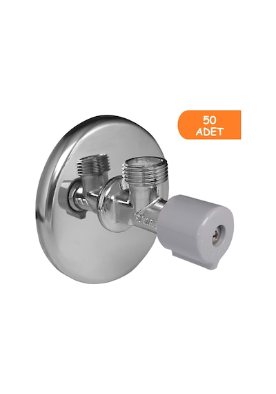 Eca 102111526 Filtreli Rozetli Ara Musluk 50 Adet Krom