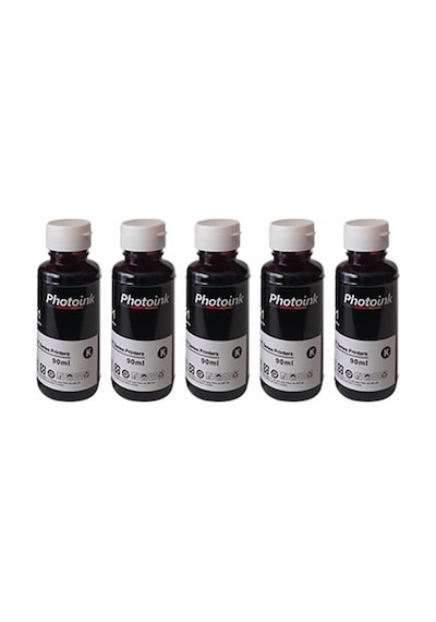 Photo Ink Hp Smart Tank 500-530-515-615 5 Adet Siyah Mürekkep Diğer