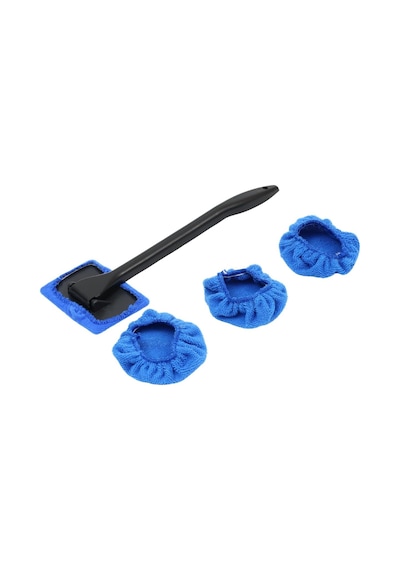 Mikrofiber Bez Cam Temizleme Aparatı 3 Adet Yedek Başlıklı Diğer