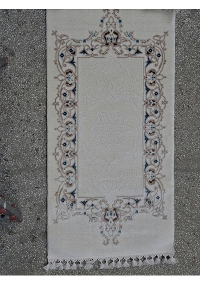 Halı Artemis Nakkaş Collection 80 150 Cm Makina Halı Yolluk Krem