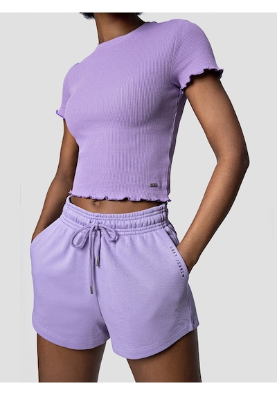 Slim Fit Kadın Tshirt K.kol Lila