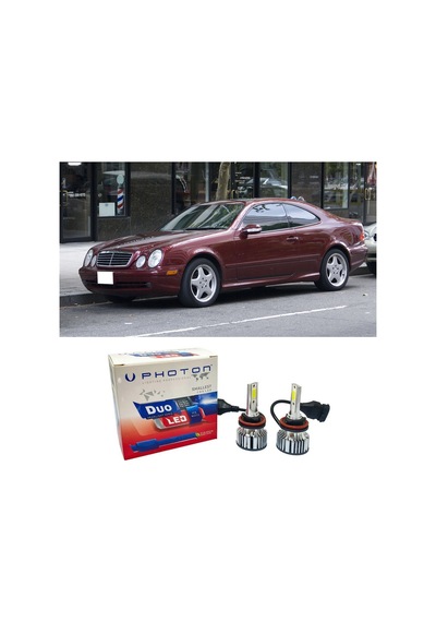 Mercedes Clk C208 Led Xenon Uzun Far Ampulü H7 Duo Yeni Seri Beyaz