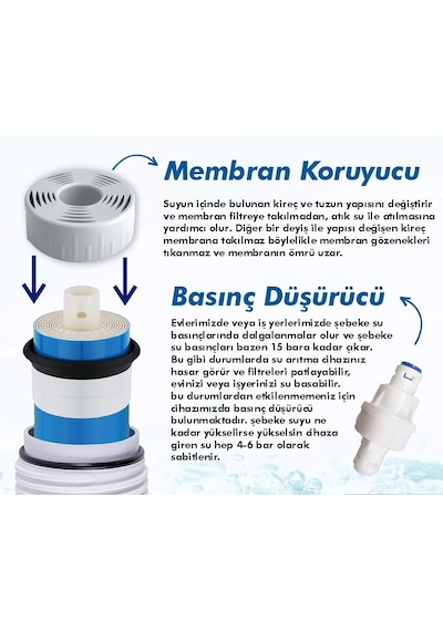 Createc  10 Aşamalı Multimineralli Su Arıtma Cihazı