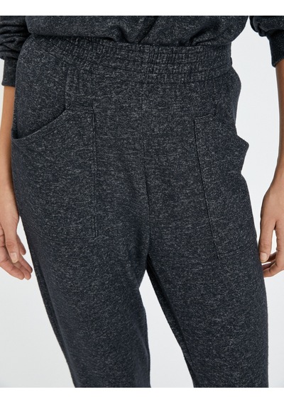 Koton Jogger Pijama Altı Beli Ve Paçası Lastikli Viskon Karışımlı Lacivert 4wlk40119mk Lacivert Koton Jogger Pijama Altı Beli Ve Paçası Lastikli Viskon Karışımlı Lacivert 4wlk40119mk Lacivert