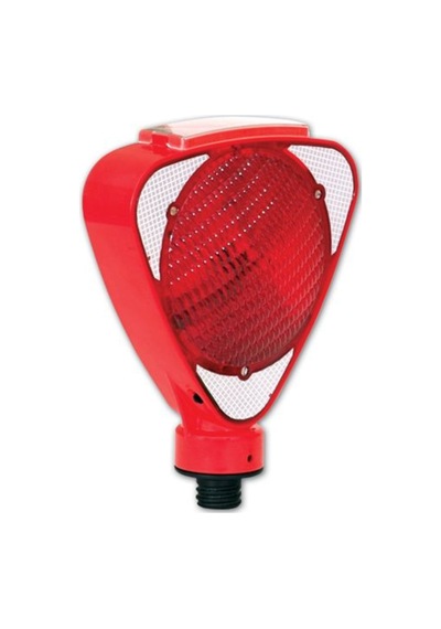 Evelux 11813 Fl K Solar Flaşörlü Uyarı Lambası Kırmızı