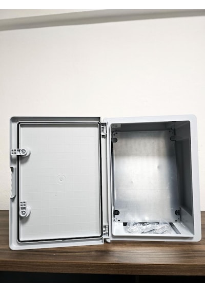 Artemis 30x40x17 Abs Plastik Elektrik Panosu Sigorta Kutusu Çift Kilitli Sağlam Ip65 Alev Almaz