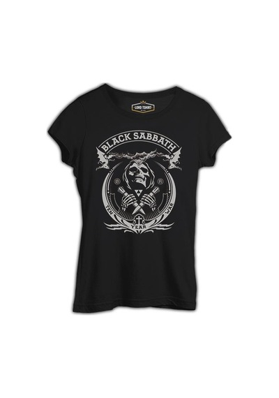 Black Sabbath - Ten Year War Siyah Bayan Tshirt 001