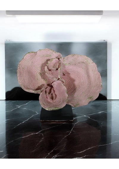 Dekoratif Deniz Kulağı Obje Biblo C 4080 - Pembe