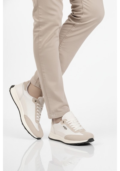 Beyaz Bağcıklı Hafif Esnek Erkek Sneaker 584 M Beyaz Beyaz Bağcıklı Hafif Esnek Erkek Sneaker 584 M Beyaz