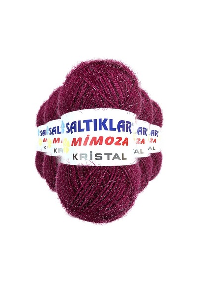 5 Adet Mimoza Kristal Işıltılı Şal Patik Yelek İpi 26 Çok Renkli