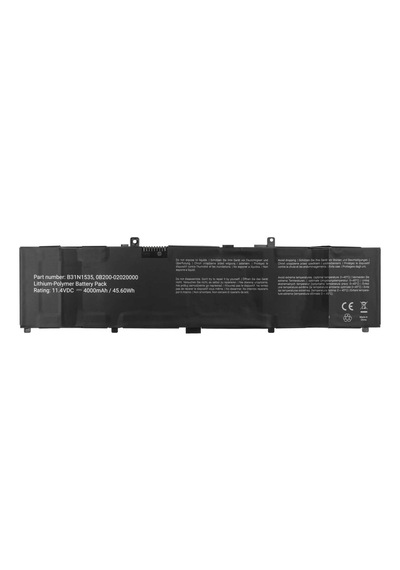 Asus Ux310u, Ux410u, Rx310u Batarya İle Uyumlu Pil B31n1535