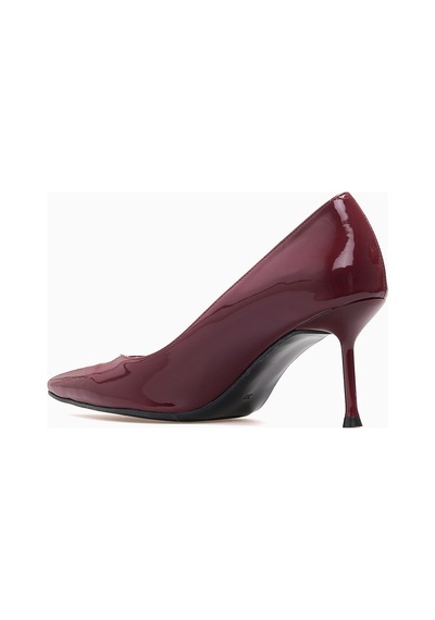 Yaşar Kaşlı Kadın İnce Topuklu Stiletto Ayakkabı 26y Ykş.8578 Bordo