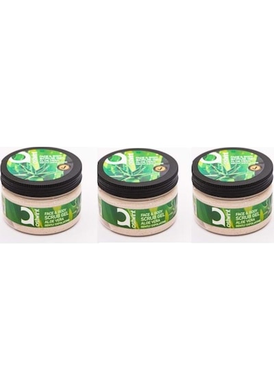 Ostwint Aloe Vera Face Body Scrub Jel 3 x 300 ML
