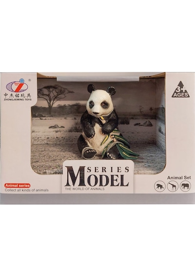 Calimera Toys Hayvan Figürleri Oyuncak Bambu Yiyen Panda Hayvan