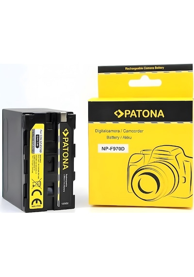 Patona NP-F970D 7800 Mah Güç Göstergeli Led Işık Bataryası