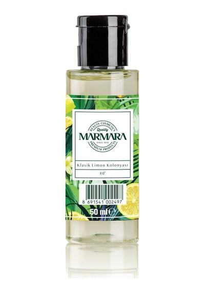 Marmara 80 Derece Klasik Limon Kolonyası Pet Şişe 50 ML