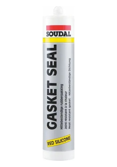 Soudal Gasket Seal Isı Silikonu Kırmızı +35 Derece 310 Ml
