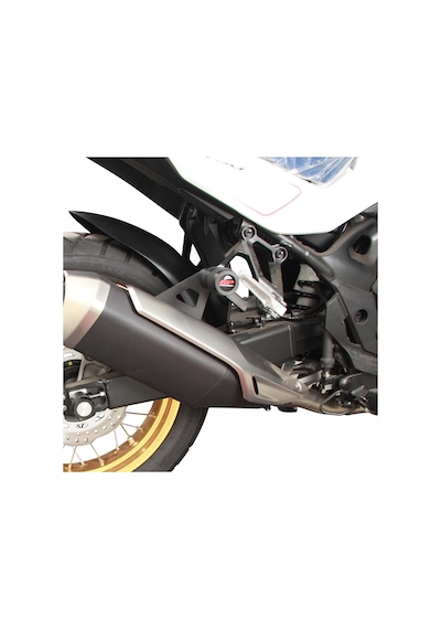 GP Kompozit Honda XL750L Transalp 2023-2024 Uyumlu Egzoz Koruma Takozu Siyah