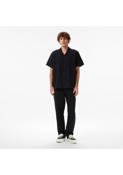 Unıted4 Comfort Fit Erkek Siyah Gömlek Tema