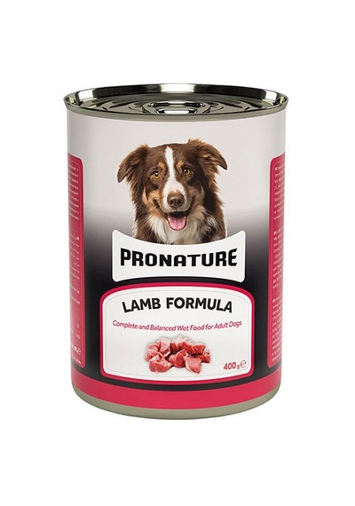 Pronature Kuzu Parça Etli Yetişkin Adult Köpek Konserve Mama 400 G