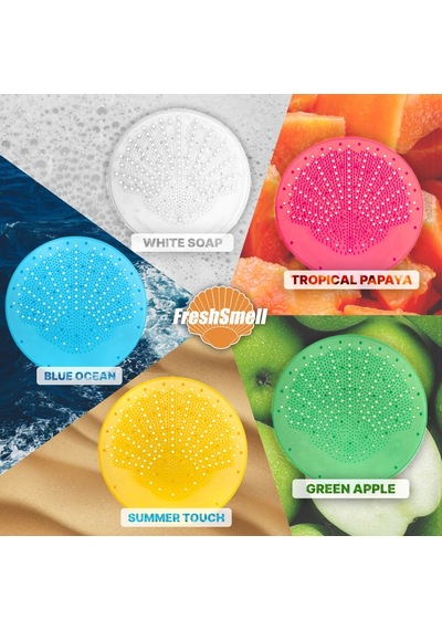 Fresh Smell Pısuvar Suzgec Sılıkon Mını-blue Ocean 3 Lü Set