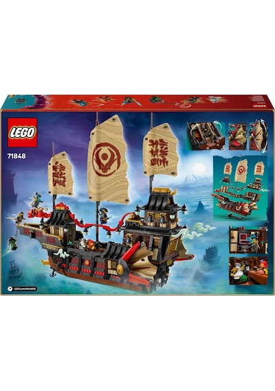 LEGO® NINJAGO® Tapınak Ödülü 71848 - 14 Yaş ve Üzeri için Cole Dahil 6 Minifigür İçeren Yaratıcı Oyuncak Yapım Seti (2387 Parça)