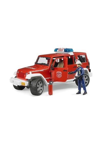 Bruder Oyuncak Jeep Wrangler Rubicon Itfaiye Veitfaiyeci Br02528