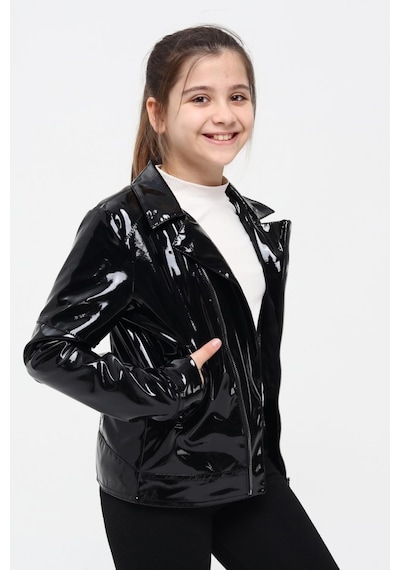 Benitto Kids Kız Çocuk Deri Ceket 51262-rugan