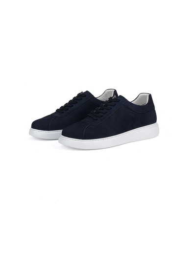 Ziya, Erkek Hakiki Deri Sneaker 1611066z2880 Lacivert 1611066z2880 200