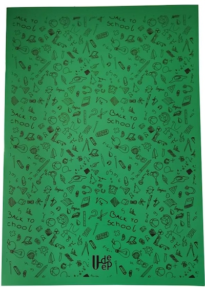 80 Yaprak Çizgili Defter Plastik Kapak A-4 1 Adet Pp Kapak Büyük Boy Çizgili Defter 80 Sayfa A4 Desenli Kapak