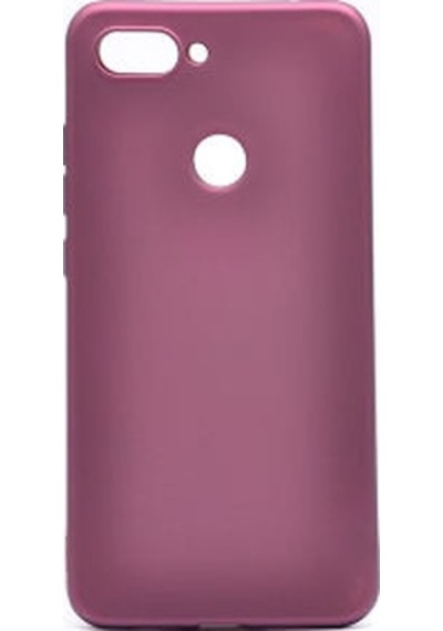 Nihcase Xiaomi Mi 8 Lite Kılıf Matte Premier Silikon Kapak