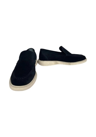 Kemal Tanca 877 2570 Erkek Hakiki Deri Casual Ayakkabı Lacivert